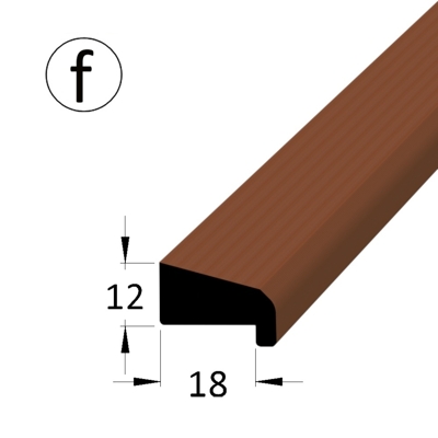 Zasklívací lišta - PD 1812 fTR /240