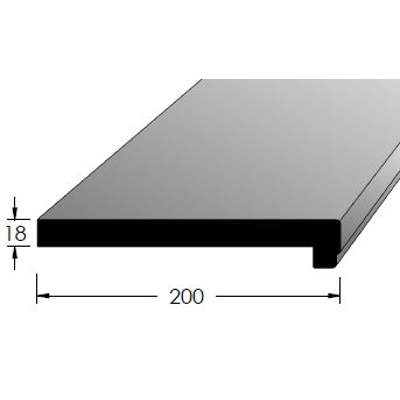 Parapet - Parapet SM 200 - smrk