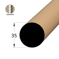 Konstrukční hranol - HF 70x95 SM /390 hoblované